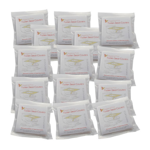 hygiene first toilet seat covers 14 10pcs